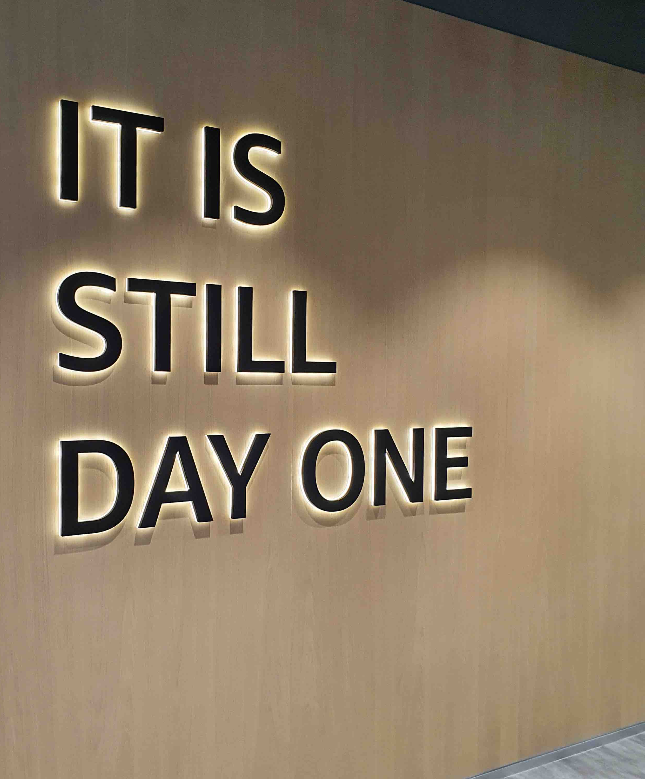 Every day is day 1
